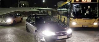 Stor oro för trafikolycka vid sjukhuset