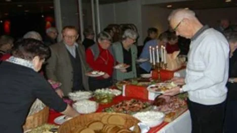 Årlig julfest hos SPRF i Arvidsjaur.
