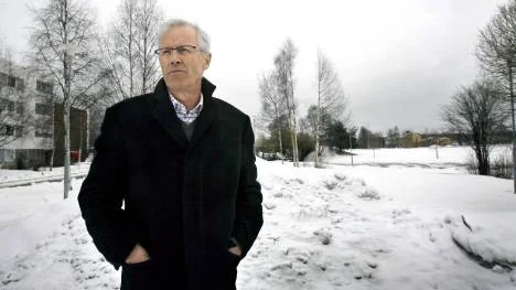 Att göra gräsytorna mot Ringiusvägen till parkering är inget alternativ, enligt Carl-Johan Åhlund, vd Pitebo. (Arkivbild)