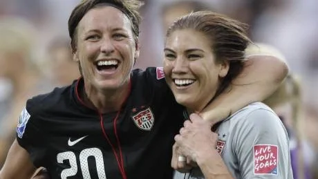 Wambach och Solo.