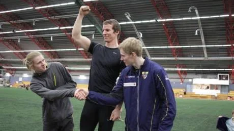 VETERAN. Den sexfaldige SM-medaljören Elias Palo hoppade hem förstaplatsen under Arcuskampen 2012.