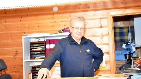 JOBBET SKÄLET. Allan Martinsson, föreståndare vid Gällivare camping med drygt 160 bäddplatser berättar att de flesta som hyr är företag.