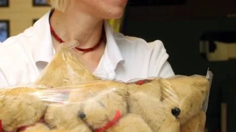 "Å barnens vägnar vill jag verkligen tacka för den här gåvan, den är varmt välkommen", sa Ulrika Stenberg, sjuksköterska vid barnmottagningen.