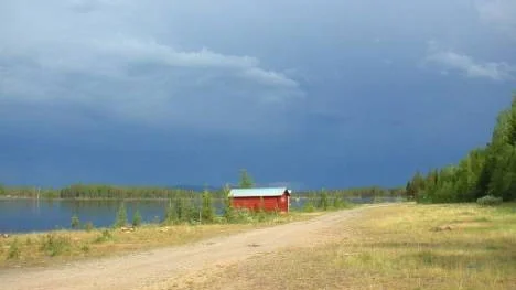 Kommer åskan eller........