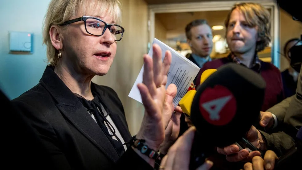 Byt ut Wallström. Tid för kompetent utrikesminister.