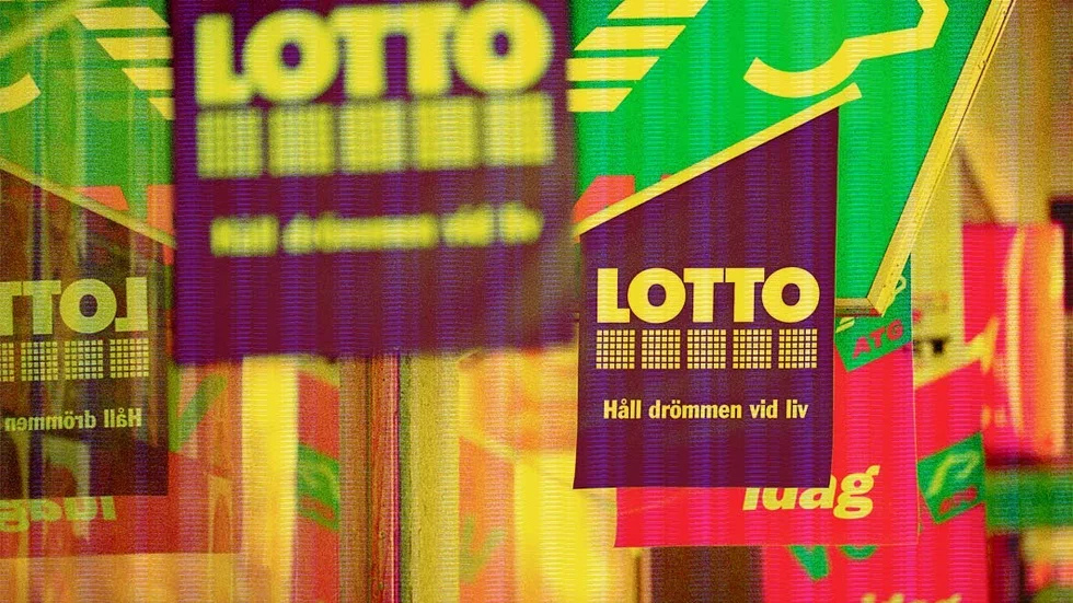 Lottodragning.