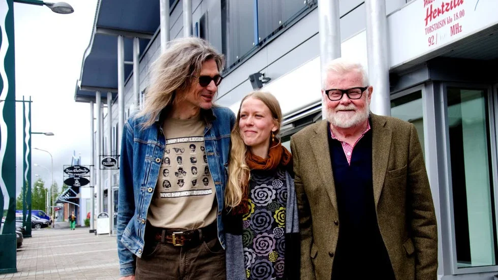 Välkänd. Duon Asko Keränen och Kati Salo har lyssnat mycket på Eero Rattinen, välkänd jazzmusiker i Finland. I helgen spelar de alla tre på Kalottjazz och bluefestival i Haparanda/Torneå.