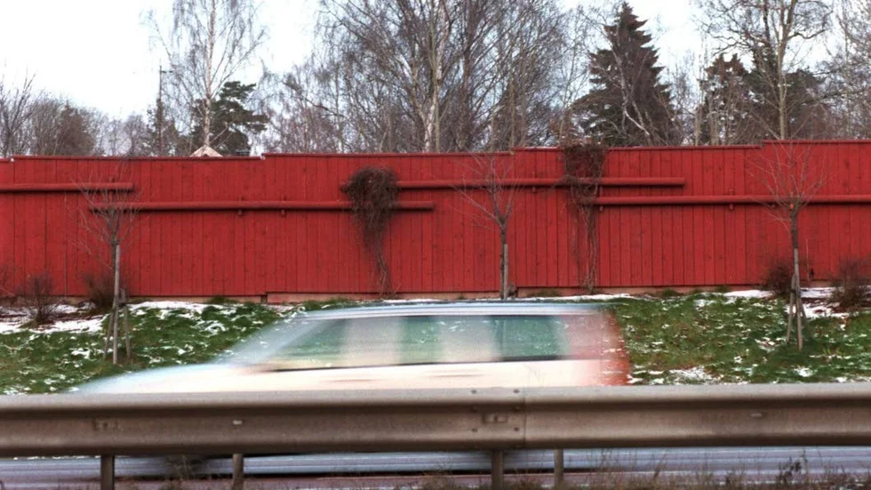 Boende säger att efter att planket togs bort har trafikbullret blivit alldeles för högt. (Bilden är tagen vid en annan plats vid ett annat tillfälle)