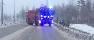 Hamnade på taket