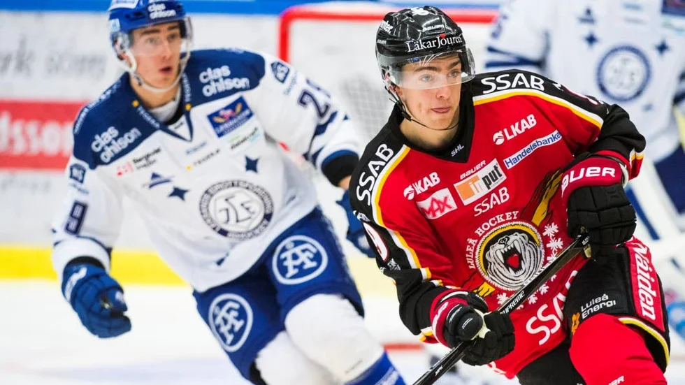 Drabbad. Luleås Johan Forsbergs bror Tobias Forsberg tror inte att problemet med hjärnskakningar inom sporten går att lösa.