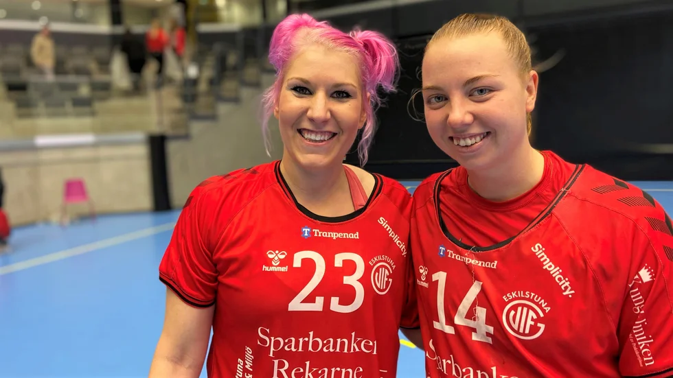 Moa Hjalmarsson Emma Jarmteg Eskilstuna Guif handboll