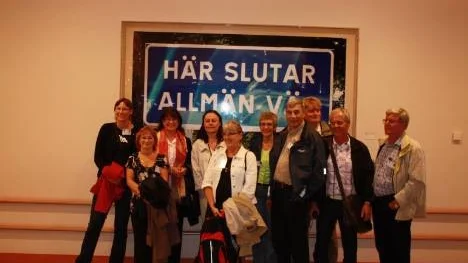 En delegation från Piteå kommun är på studiebesök i EU-högkvarteret i Bryssel. De visades runt av Pitebon och EU-parlamentarikern Hélène Goudin.