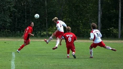 Norrbottens mittback Johnny Berglund, Storfors, hade en bra nick mot Skåne som inte resulterade i mål.
