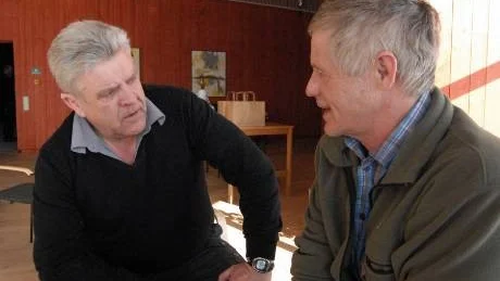 Björn Helamb har blivit beviljad skadestånd och Kjell Johansson väntar på besked.