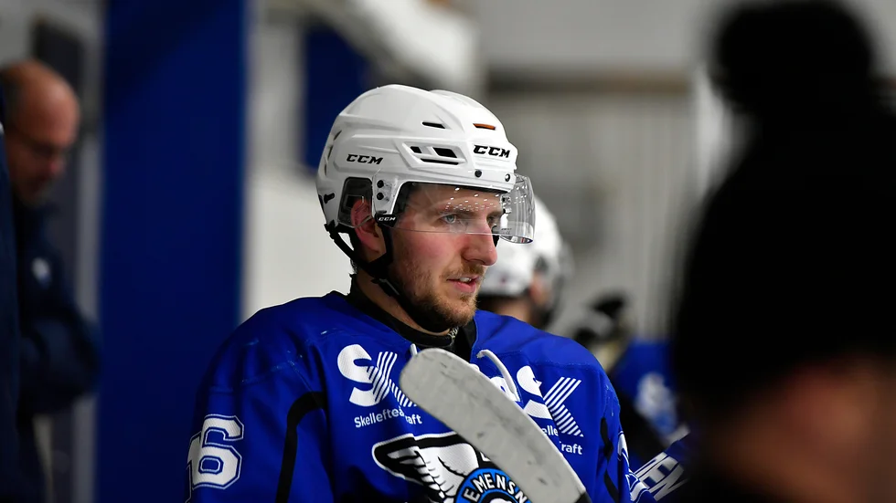 Anfallsstjärnan Pontus Burström var en av alla flerpoänggörare under Clemensnäs kross mot Umeå Dragons.