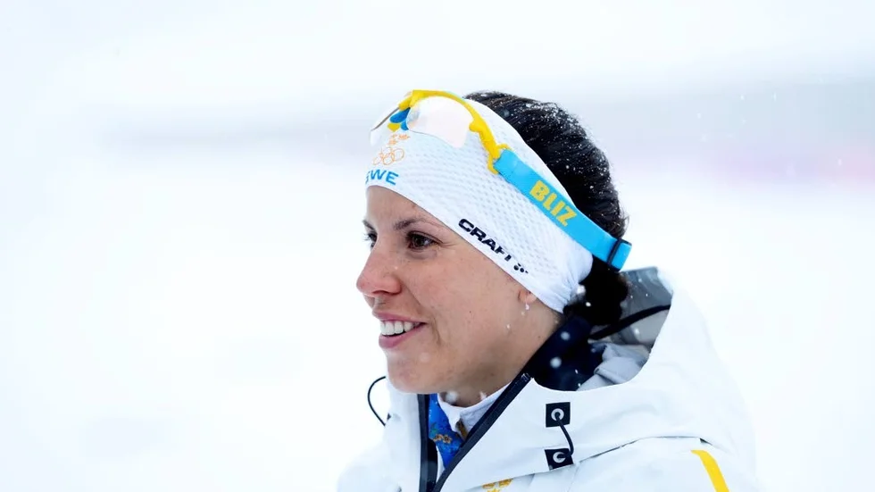 Andra plats. Charlotte Kalla slutade två i Lahtis världscuplopp över tio kilometer fristil.