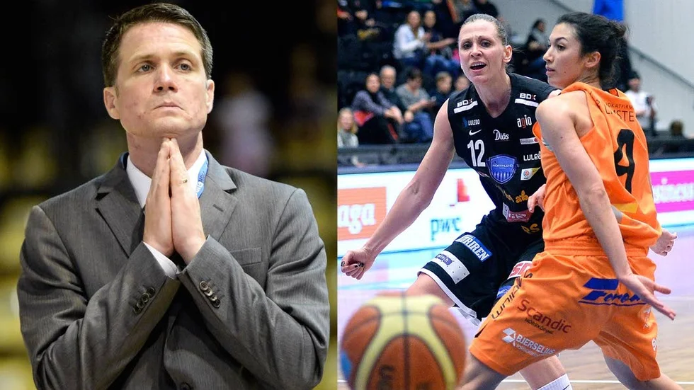 FÖRBANNAD. Norrköpingstränaren Lasse Johansson, som även är förbundskapten, var missnöjd med Northlandspelarna som han ansåg filmade. Bland annat retade han upp sig på Anna Barthold, landslagsspelare i Northland.