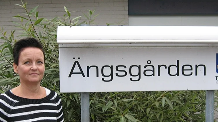 Ängsgårdens enhetschef Lena Skålberg är nominerad till årets chef inom demensvården.