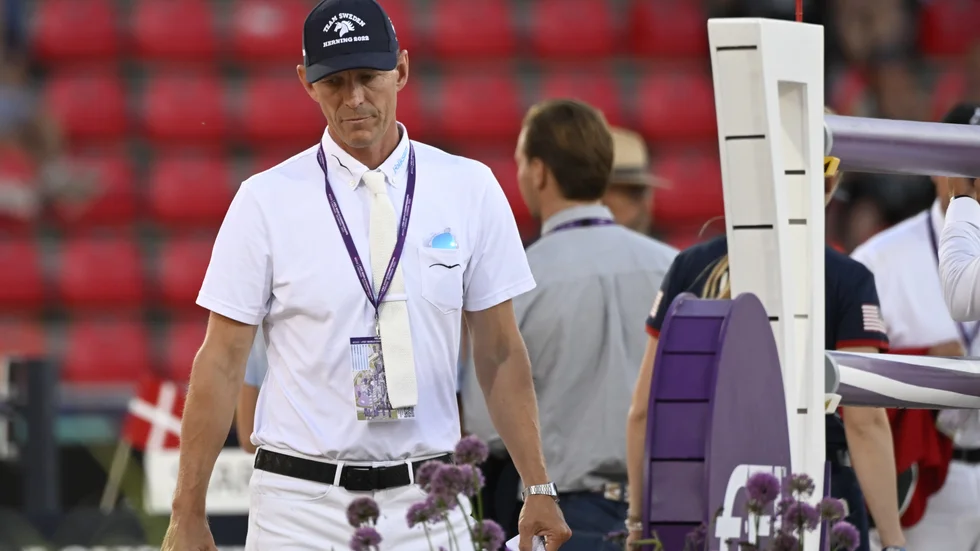Peder Fredricson missar den individuella finalen.
