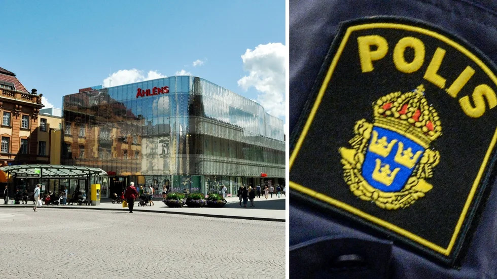 När polisen anlände till Stora Torget hade gärningspersonerna försvunnit. 