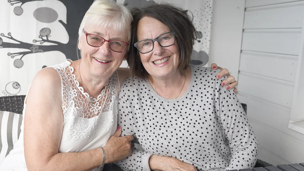 Britt Inger från Oskarshamn och Britt-Inger från Luleå har varit brevvänner i 62 år.