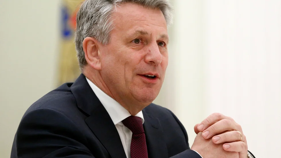 Shell-chefen Ben van Beurden tror oljepriset fortsätter uppåt. Arkivbild