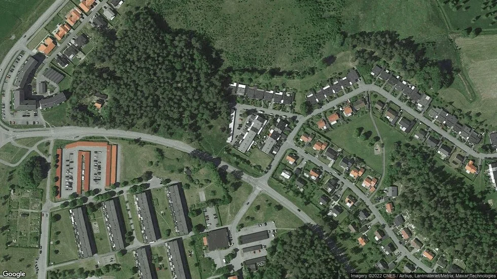 Området kring Tjädervägen 13