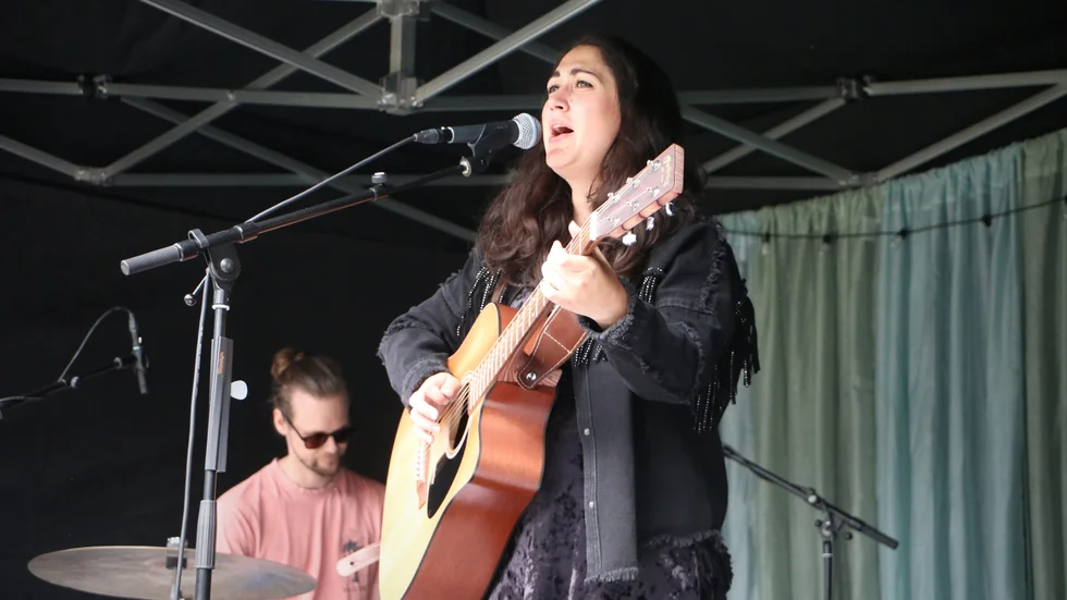 Leyli Afsahi spelade på torsdagen för första gången under eget namn på PDOL.