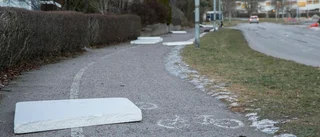 Stormigt väder drabbar Sörmland