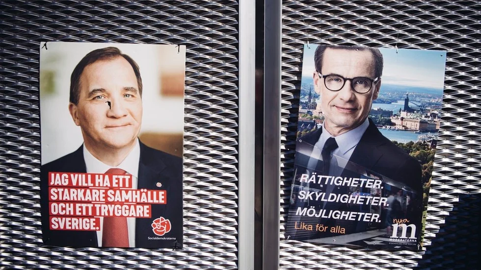 Skillnaderna mellan Socialdemokraterna och Moderaterna i migrationspolitiken är små, avståndet till de mer flyktingliberala partierna större.