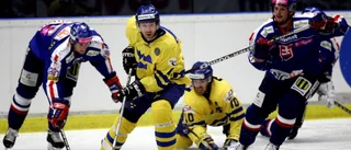 Landslagsman in i Gripens bås