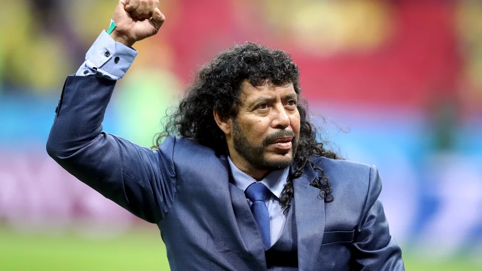 René Higuita hävdar att han förändrat fotbollen. Arkivbild.