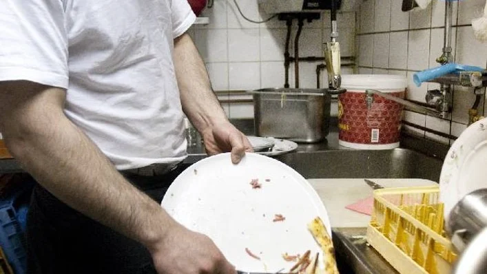 Matavfallet var stort på Salambo.