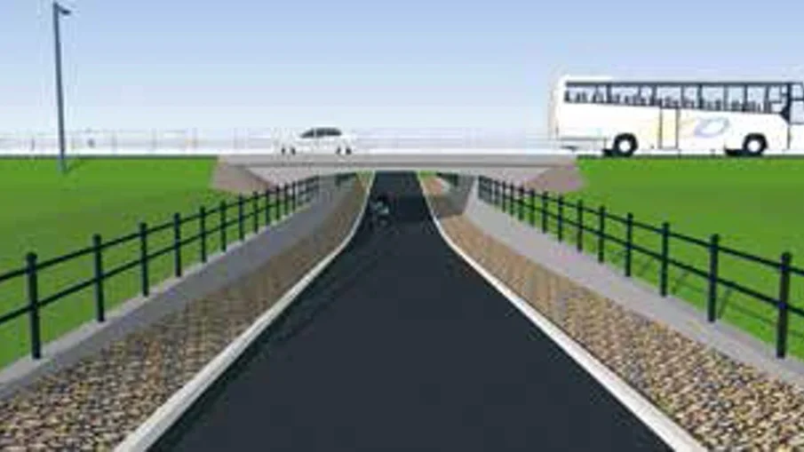 Under torsdagseftermiddagen invigs Idag, torsdag, nya tunneln.
