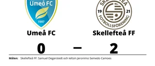 Samuel Degerstedt och Ieltsin Jeronimo Semedo Camoes målgörare i Skellefteå FF:s seger