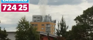 Brand på 16:e våningen vid Tunavallen