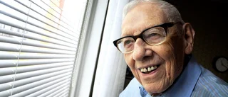 Oxelösunds äldste är död – Sune Berglund blev 105 år
