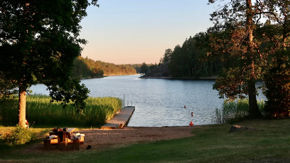 Tovenbadet i Västrum får näst högst betyg i landet. Det är bara Skanörs Havsbad som får ett ännu högre betyg.
