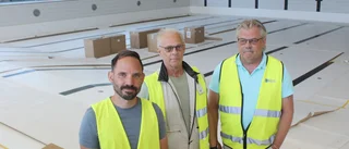 Nya simhallen snart klar • "Vi har säkert sparat in 30 miljoner kronor" • Ovanlig modell med egen byggledning och lokala hantverkare