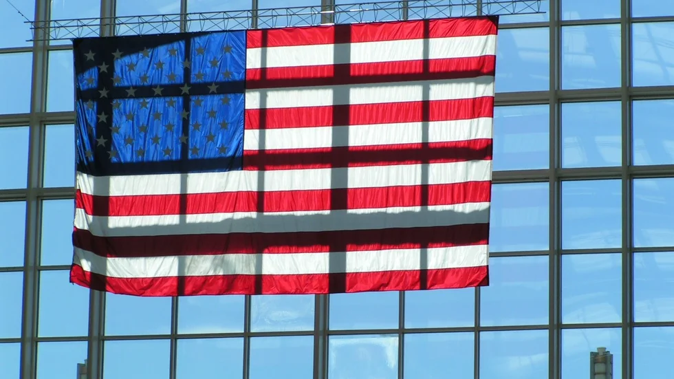 Inflationen i USA steg lite mindre än väntat. Arkivbild.