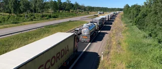 Trafiken rullar åter efter olyckan på E4