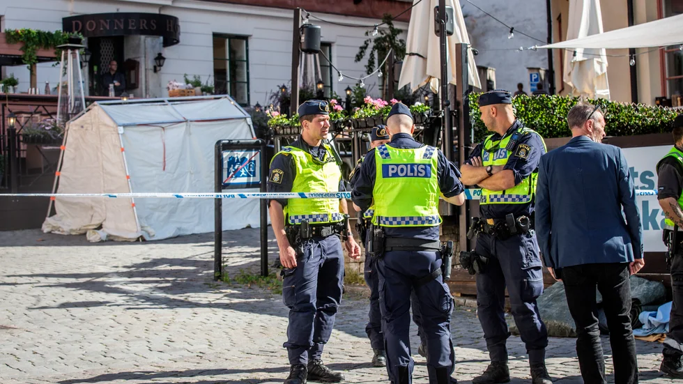 Donners plats efter mordet.