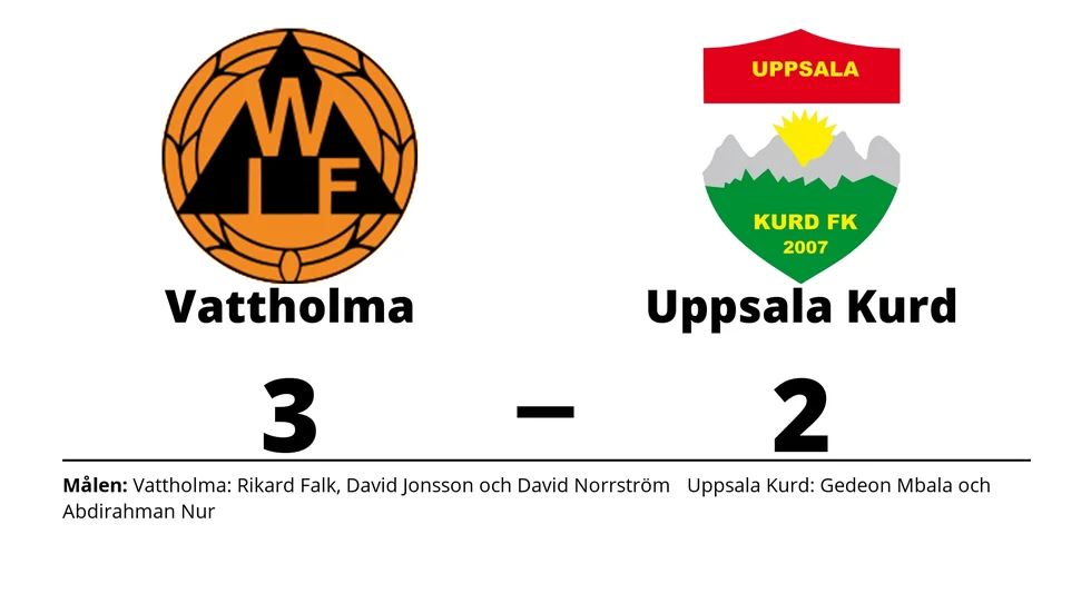 Vattholma IF vann mot Uppsala-Kurd FK