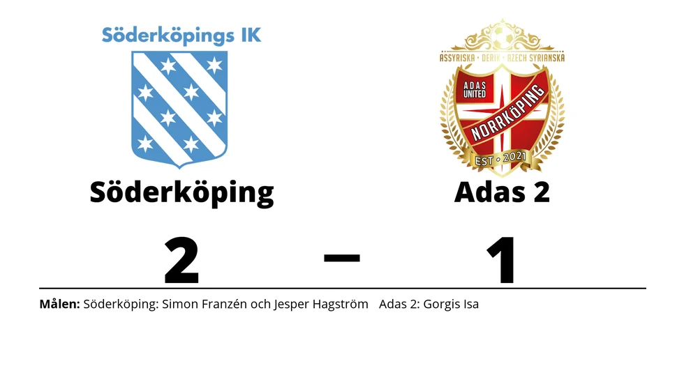 Söderköpings IK vann mot IK Adas United