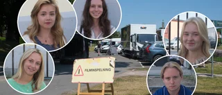 Butikschef, SSAB-anställd och aspirerande skådisar – alla är de statister vid tysk filminspelning i Nyköping