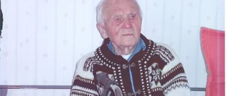 Reinhold Eriksson, 100 år