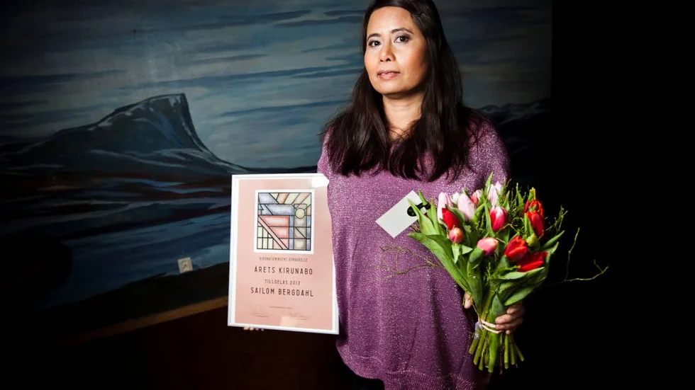 Sailom Bergdahl är årets Kirunabo 2013, framröstad av KirunaTidningens läsare.