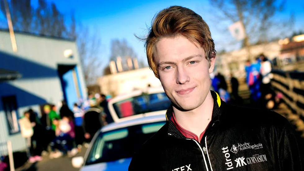 VINNAREN. OK Renens Filip Salén tog hem Sprintcupen i stor stil och var helt överlägsen.