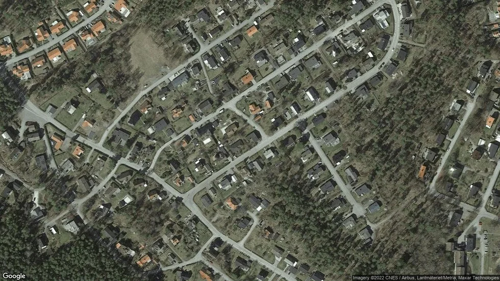 Området kring Högåsvägen 1