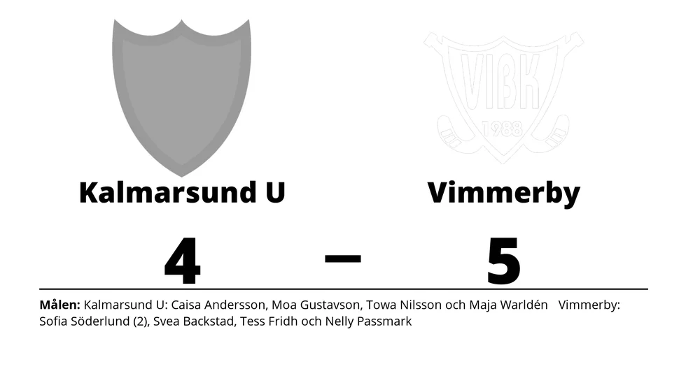 FBC Kalmarsund Ungdom förlorade mot Vimmerby IBK